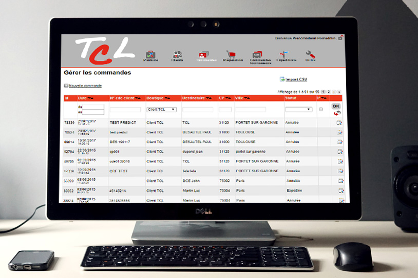 Logiciel gestion logistique