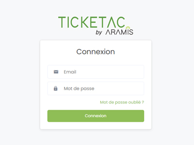 Application gestion de tickets Aramis